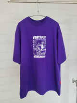 VENTIQUE Skull board T-shirt 3color