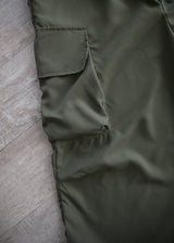  THIN WIDE CARGO PANTS 