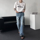 MG626,627 Pintuck Flare Jeans (2 colors)