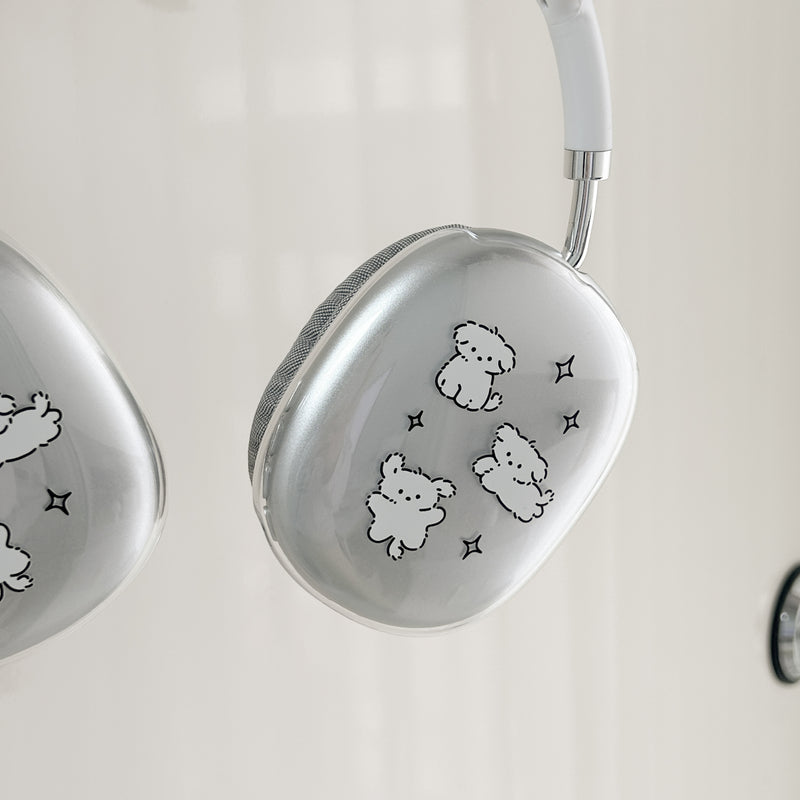 [AirPods Max] Twinkle fluffy puppy hard case (1set)