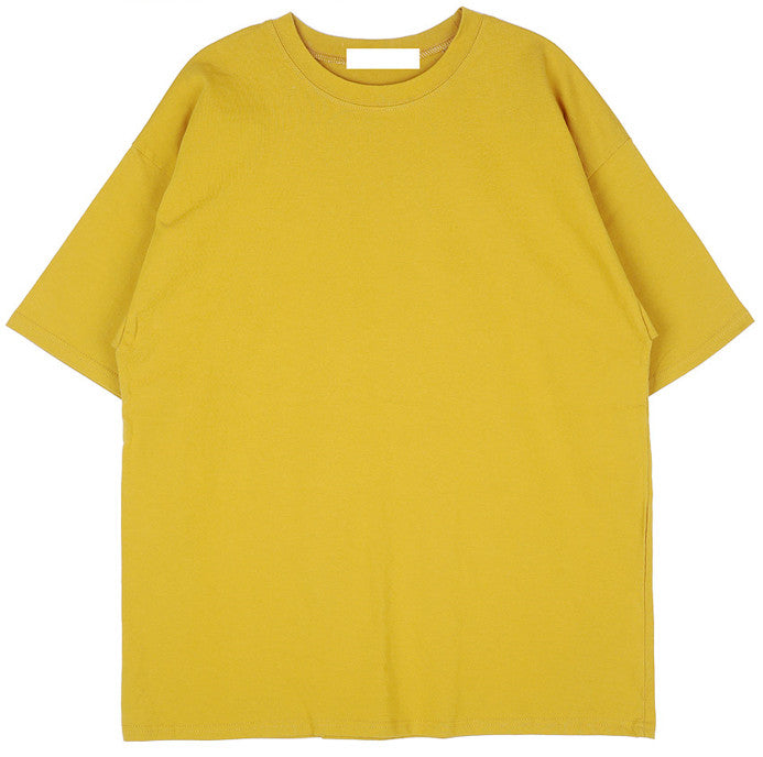 No.8208 ベーシックボックスハーフTシャツ (9color)