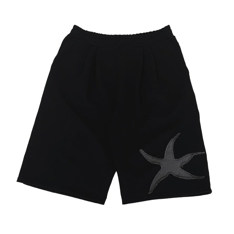TCM starfish half sweat pants (black)