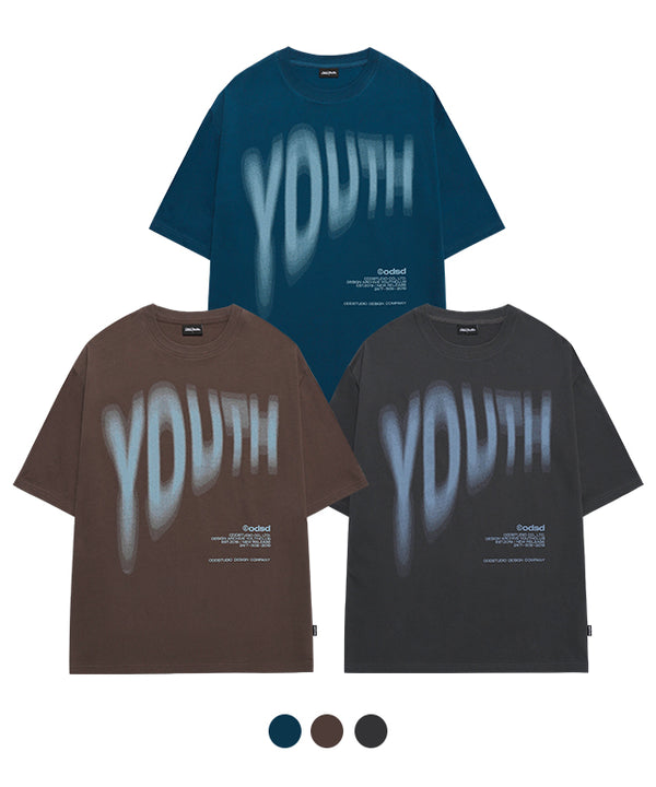 ユース ブラー オーバーフィット Tシャツ / Youth Blur Oversized Fit T-Shirt