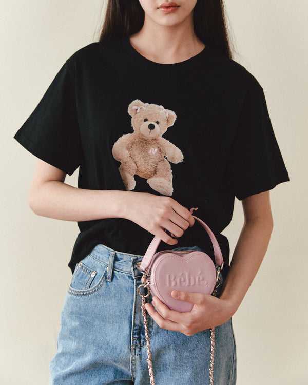 The Little Bear T-shirts [BLACK]