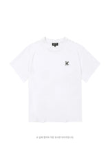 OG Logo over fit T-shirts - WHITE