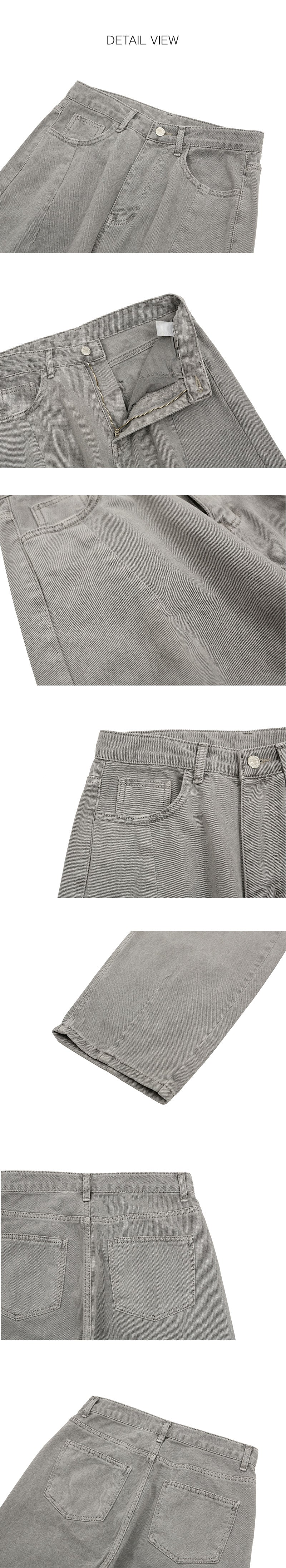 [Unisex] Structured wide pants(6color)