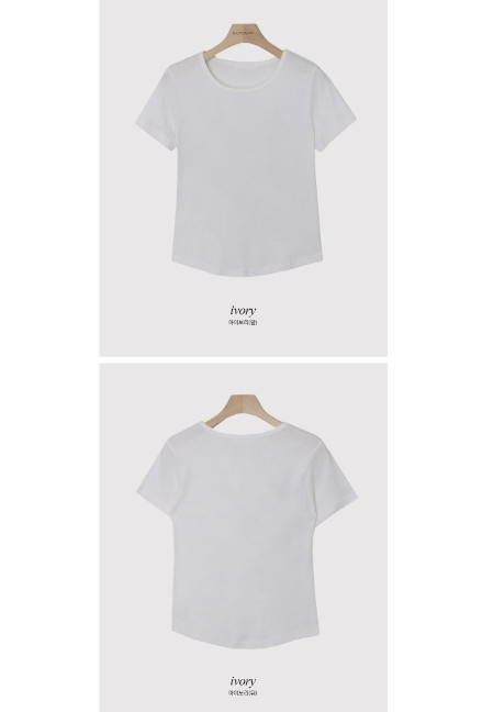 Every Day Basic Short Sleeve T-Shirt (8color)