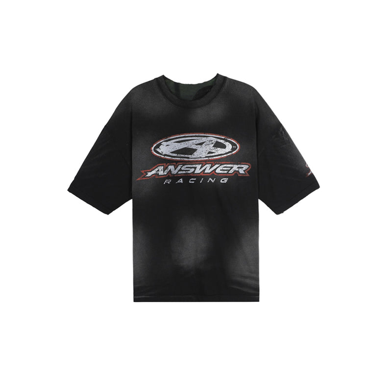 ASCLO AレーシングビンテージTシャツ（2色）