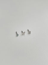 [3 set] Greenity Butterfly Piercing Set