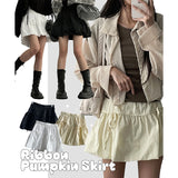 Glonylon Back Banded Ribbon Mini Skirt
