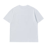 プールスウィムクラブロゴ 1/2Tシャツ　ホワイト