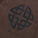 [LEGENDARY DUNE] Signature Logo Cotton Jacket_Brown