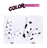 cow or star pattern stockings
