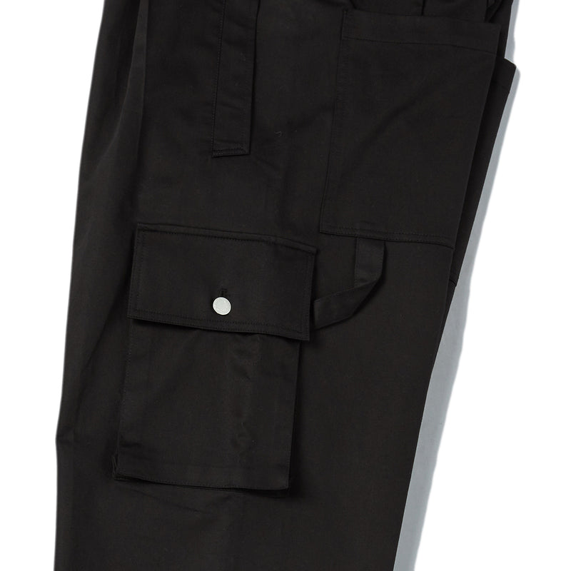 [COLLECTION LINE] ARCHIVE 90'S MILITARY BELTED CARGO PANTS BLACK