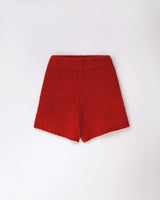 Cake knit pants_red