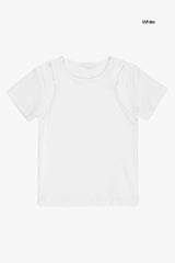 Uma layered ribbed T-shirt