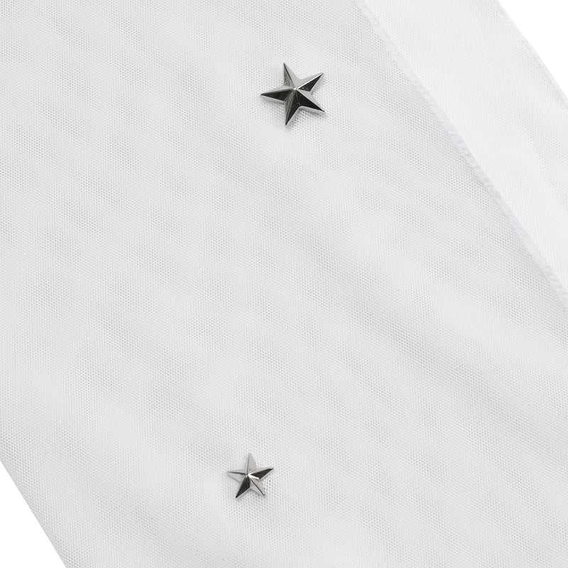 Twinkle star scarf (white)