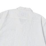 [COLLECTION LINE]ハンドメイドフラワースティッチ1/2 コットンシャツ