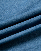 [AG.W] ベルトバルーンデニムスカート - Blue Denim