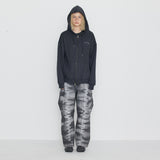 Into The Wild Snake Hoodie Zip Up Charcoal
