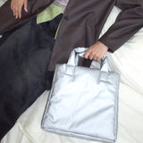PADDED BAG_SILVER