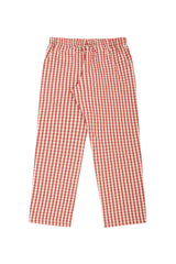 PRS Red Check Pajama Long Pants Set-up