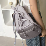 Yar Nylon Balecore Strap Mesh Pocket String Backpack