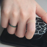 クリスタルリング / [CCNMADE] Crystal DoongGool Ring (8color)