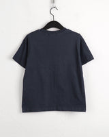 Horat Oriental Painting Semi Crop Short Sleeve T-Shirt