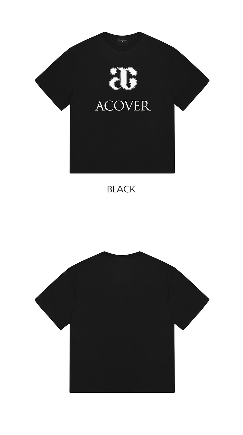 ビッグロゴボックスオーバーサイズフィットTシャツ Black