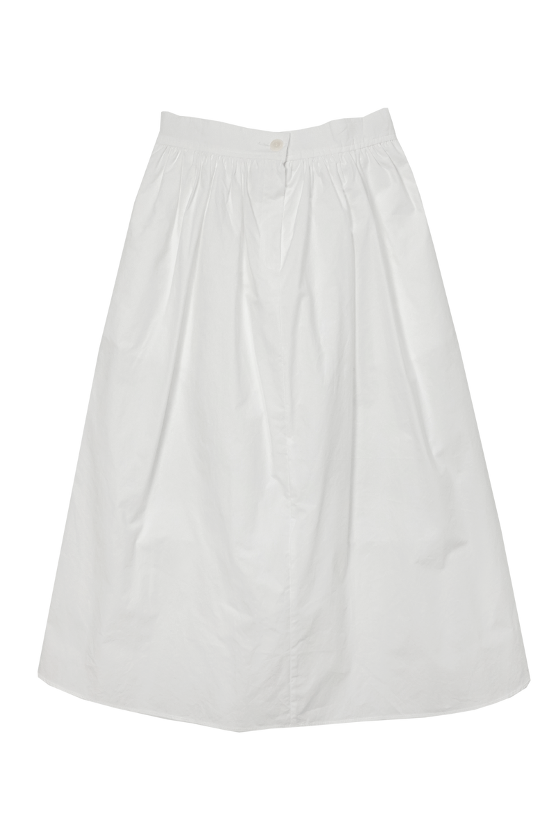 Happening Summer Flared Cotton Long Skirt (3 colors)