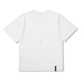 STGM ペイントオーバーサイズショートスリーブTシャツ ブラック/ ホワイト