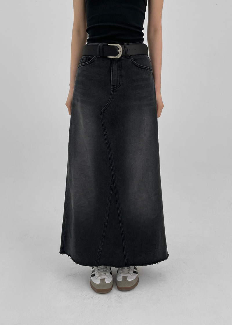 [MADE] Sabrine Denim Long Skirt