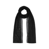 Twinkle star scarf (black)