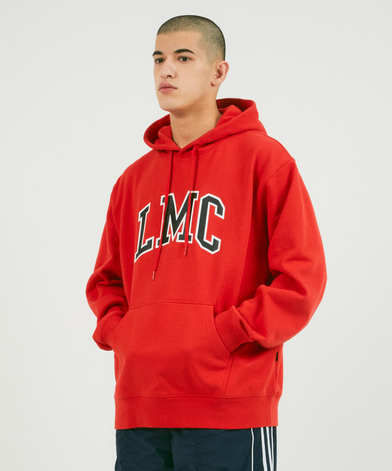 ARCH EDGE HOODIE red