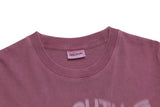 ウェーブ レタリング ピグメント オーバーフィット Tシャツ / Wave Lettering Pigment Oversized Fit T-shirt