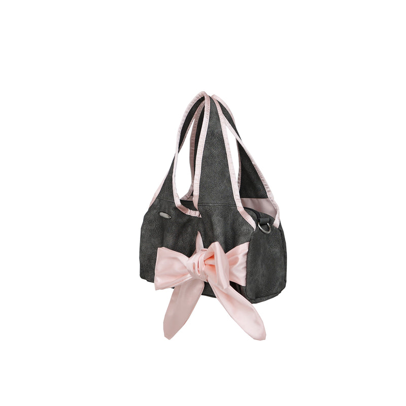 baby bow bag (gray)