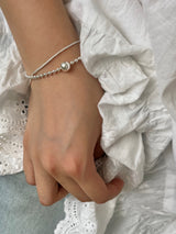 (silver925) Circle bracelet