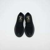 VATIC PENNY LOAFER Velvet penny loafers with 63mm internal and external height increase