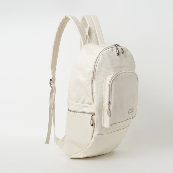 shell backpack (ivory)