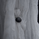 Black Marble Ring