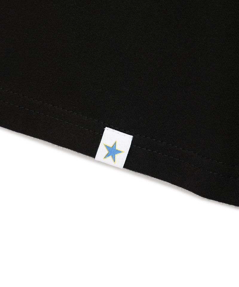 ゴシックセラーEMBロゴ半袖Tシャツ BLACK(CV2EMUT507A)