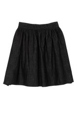 Dolce nonfade natural paper banding shirring summer skirt (2 colors)
