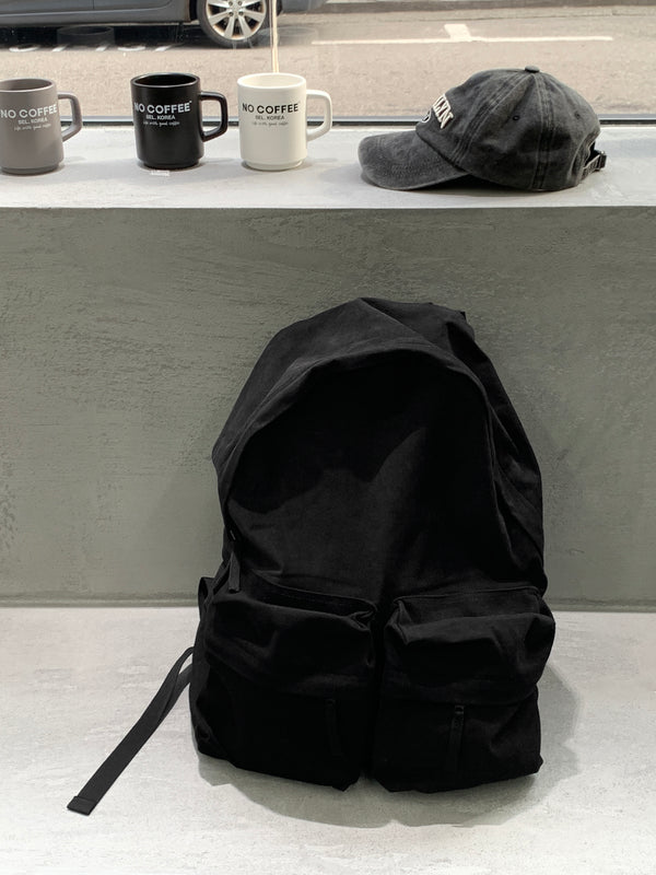 LMN Essential Air Two-Pocket Backpack (Black)