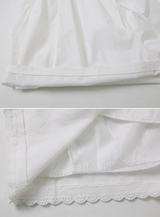 Gelato Lace Pintuck Banding Shorts