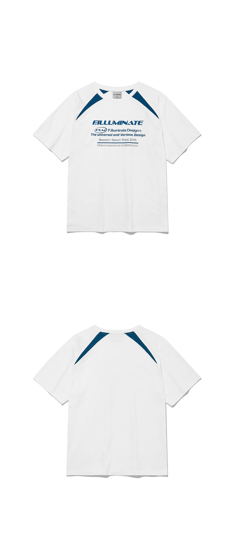 【SET】FLM Logo Block T-Shirt