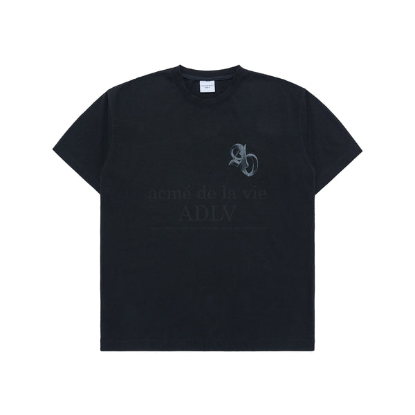 [24SS] ハーフトーンシンボルプリンティングショートスリーブTシャツ（ブラック）