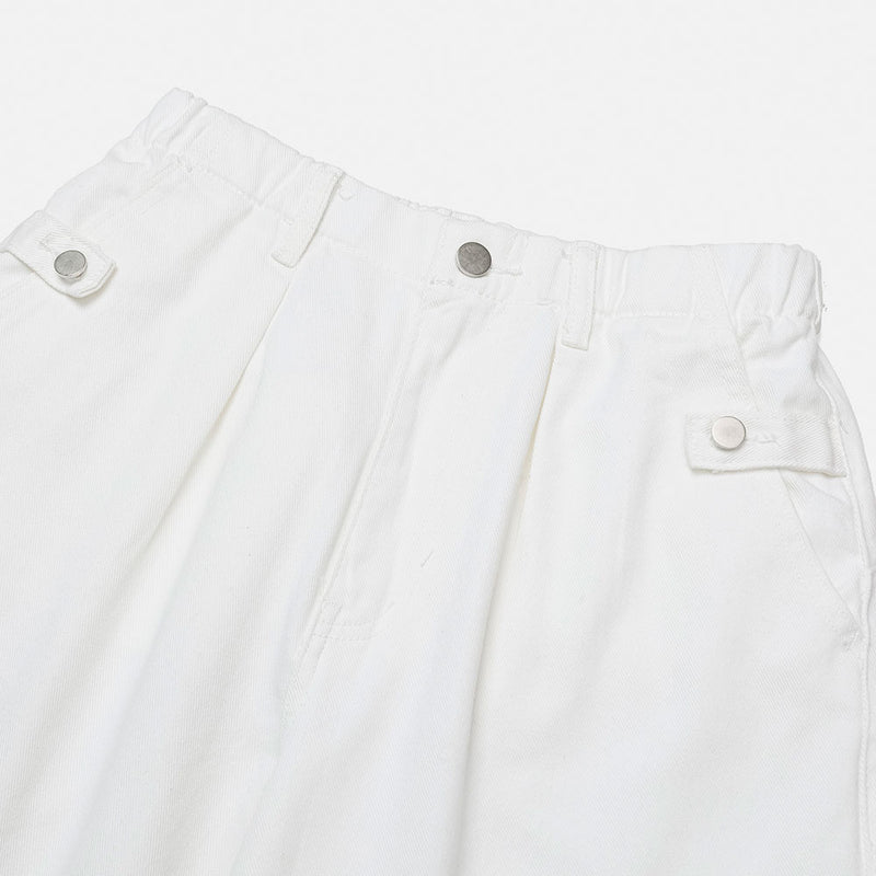 ASCLO Snap Banding White Pants