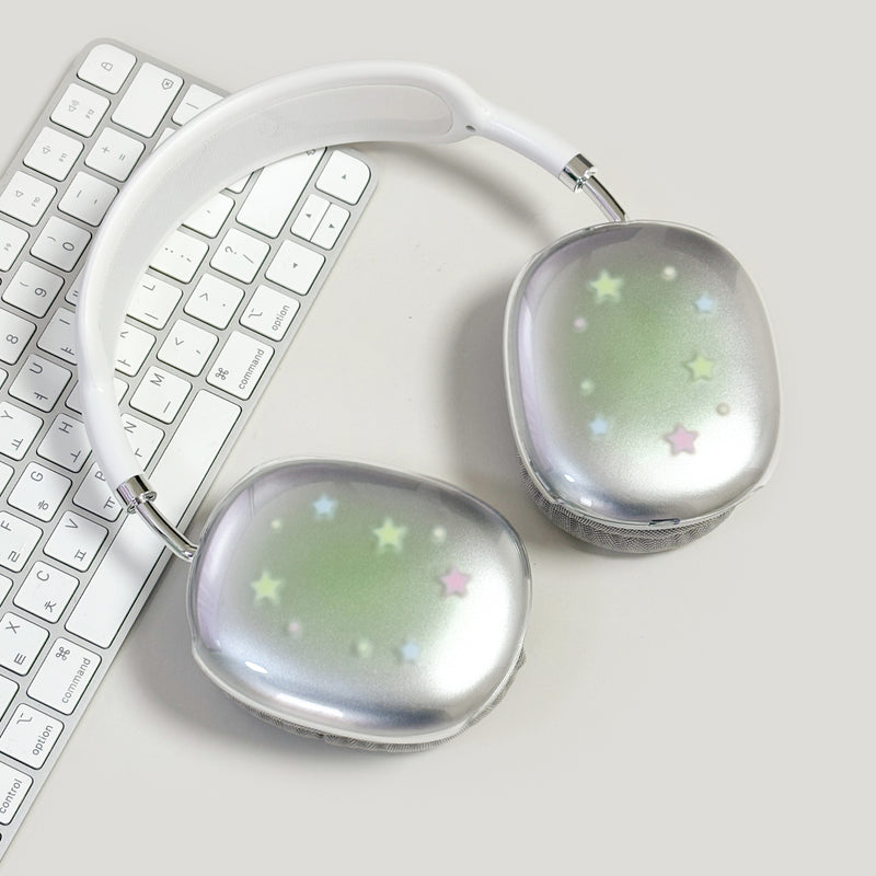 [AirPods Max] Y2K Pastel star hard case (1set)