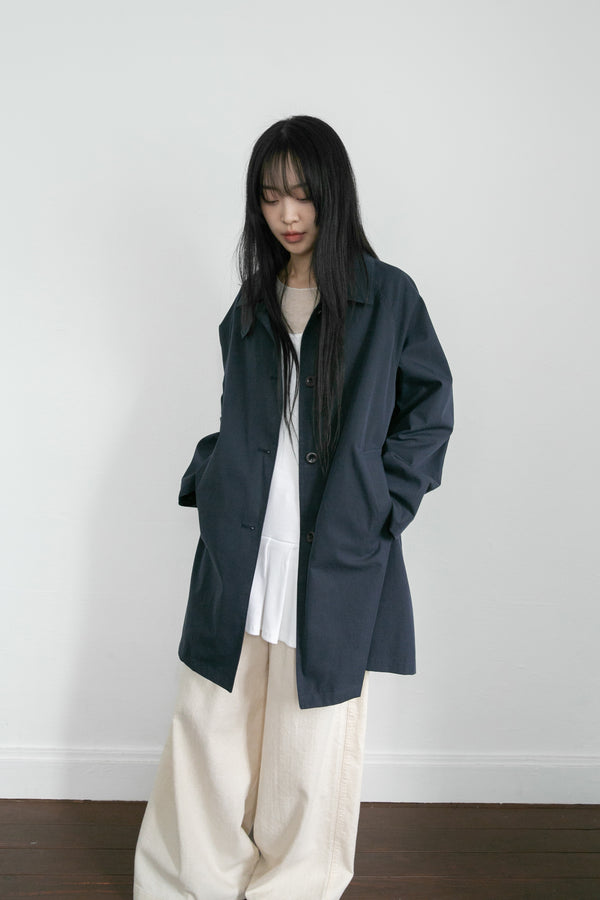 well cotton trench coat(3colors)